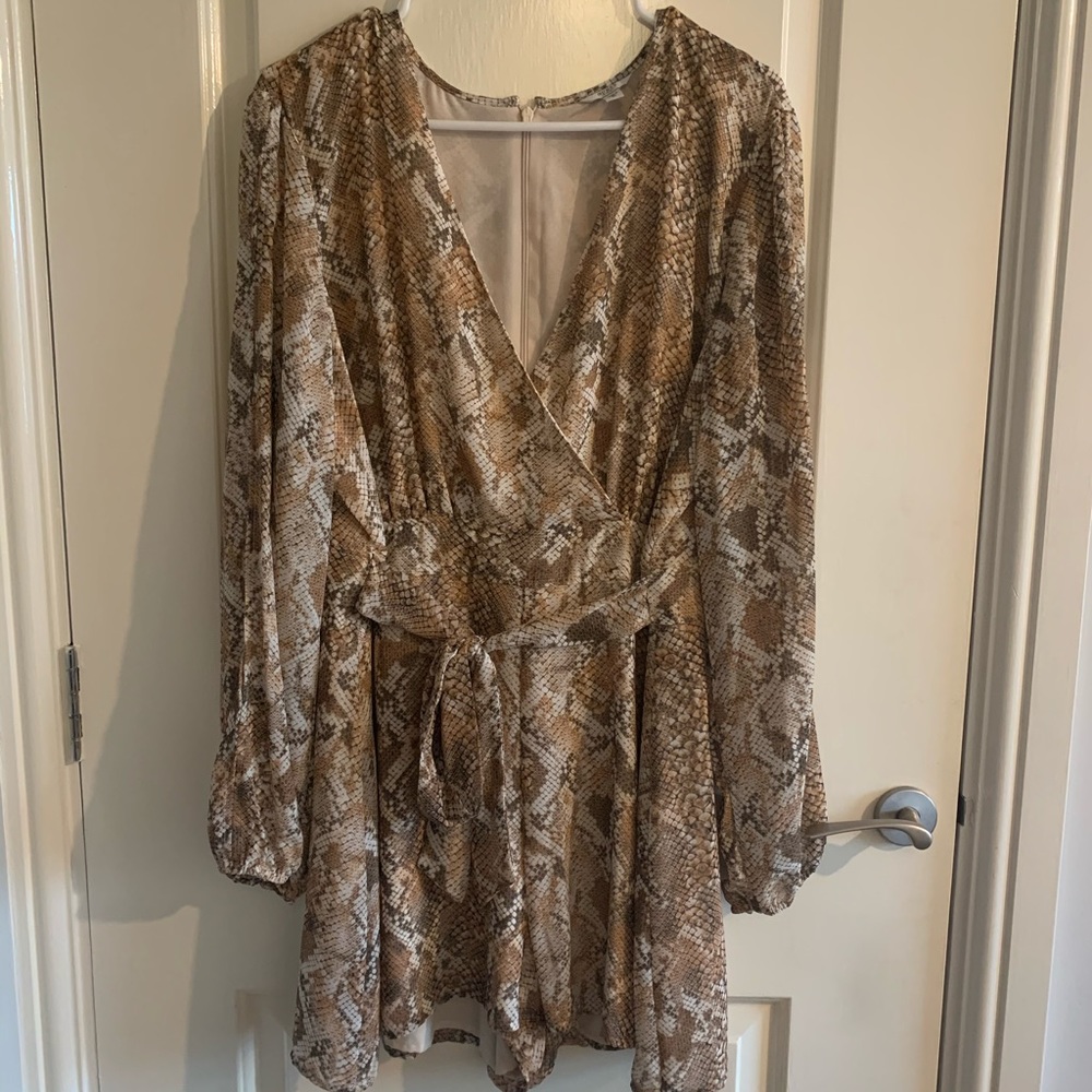 Guess Snake Skin Romper